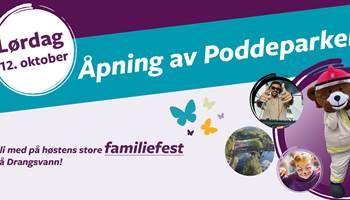 Bli med på åpning av Poddeparken!